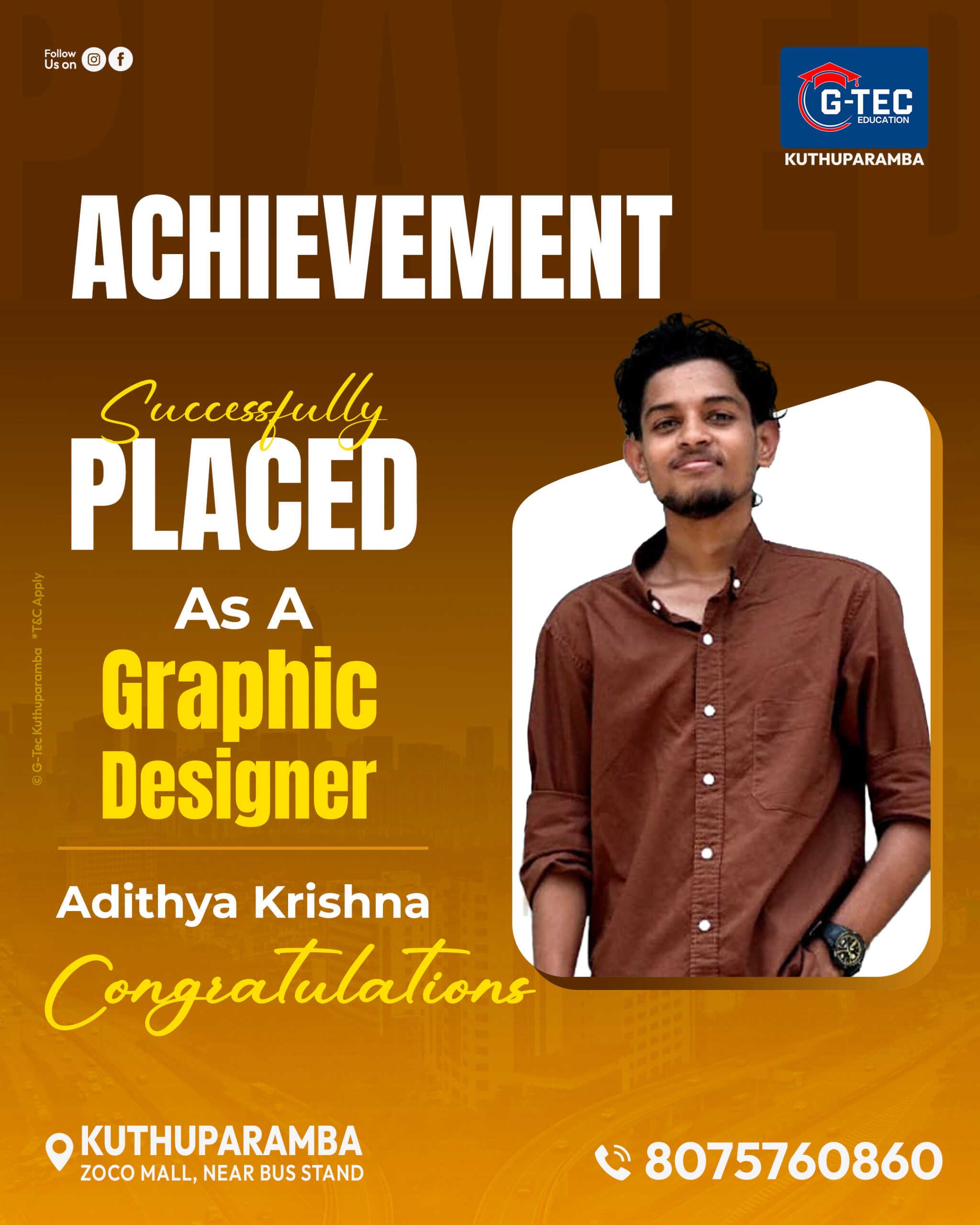 100% Placement Assistance | GTEC Kuthuparamba