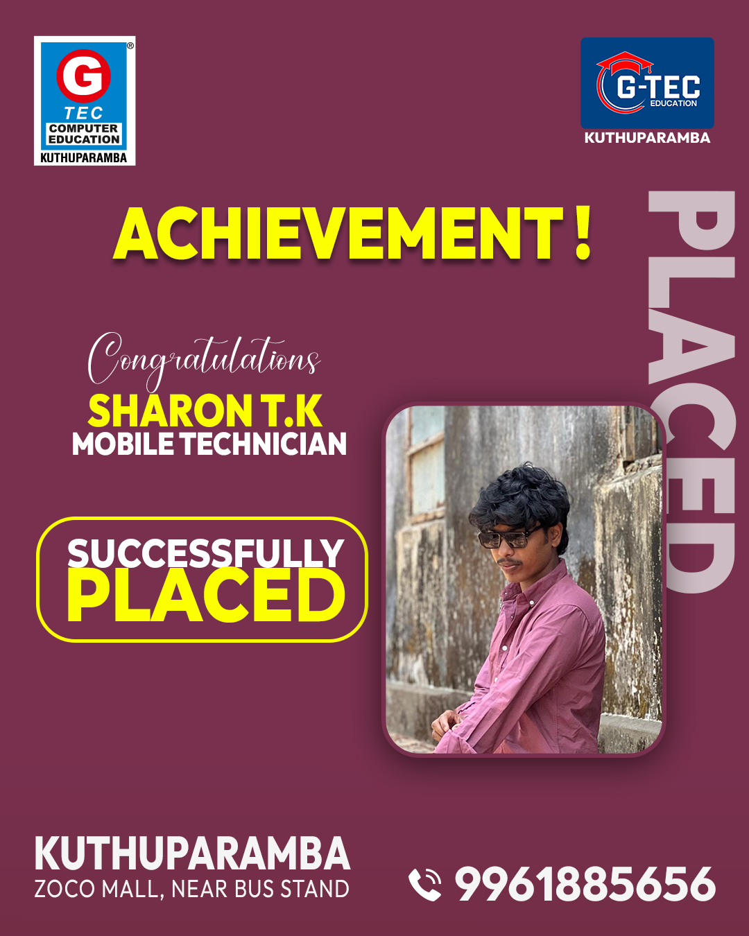 100% Placement Assistance | GTEC Kuthuparamba